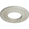 Ekena Millwork Andrea Ceiling Medallion (Fits Canopies up to 4 1/8"), 8 1/8"OD x 4 1/8"ID x 1/2"P, Flash Blue CM08ADFBS - alternate 3